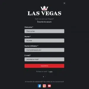 Las Vegas Casino Romania inregistrare